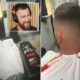 Travis Kelce 'showtime ready' for New Heights Live with brother Jason as Taylor Swift's boyfriend gets a fresh trim before Thursday's show in Ohio