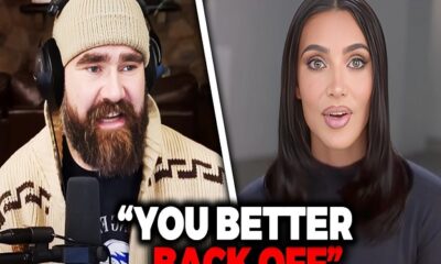 WATCH: 7 MINUTES AGO: Jason Kelce CONFRONTS Kim Kardashian For Taking A Dig At Taylor Swift