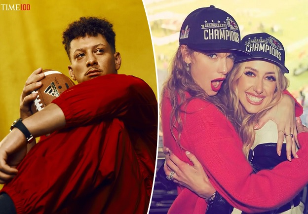 Patrick Mahomes Casually Let It Slip That Taylor Swift's Been Filming a Music Video in Her Downtime