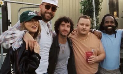 Taylor Swift and Travis Kelce Hang Out with Jack Antonoff’s Band Bleachers at Coachella
