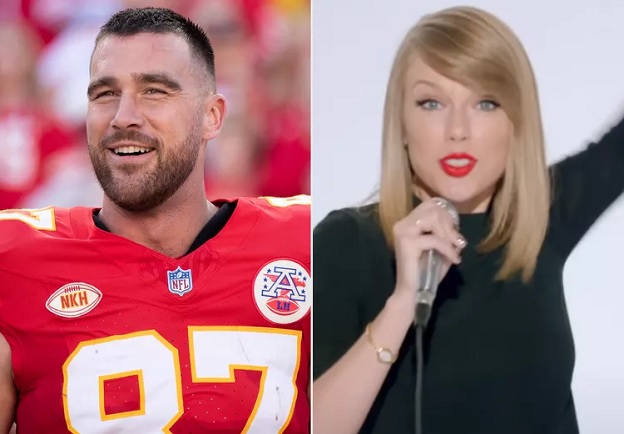 Travis Kelce Dances to Taylor Swift's 'Shake It Off' During Live Taping of New Heights Podcast