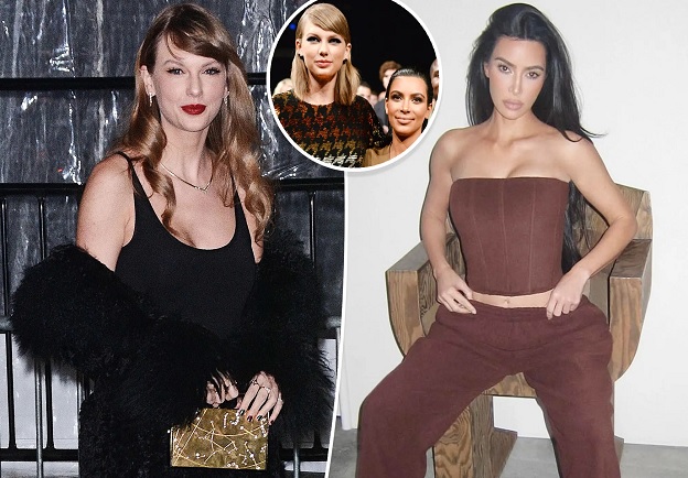 Taylor Swift Says Good About kim, but sounds like jokes,Kim Kardashian is successful in everything she does, which is why a few years ago she launched herself into the difficult world of fashion and now promotes her underwear brand, Skims.