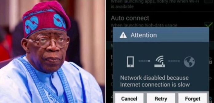 Breaking News: Tinubu’s government and MTN come under fire as Nigerians lament poor network on protest day