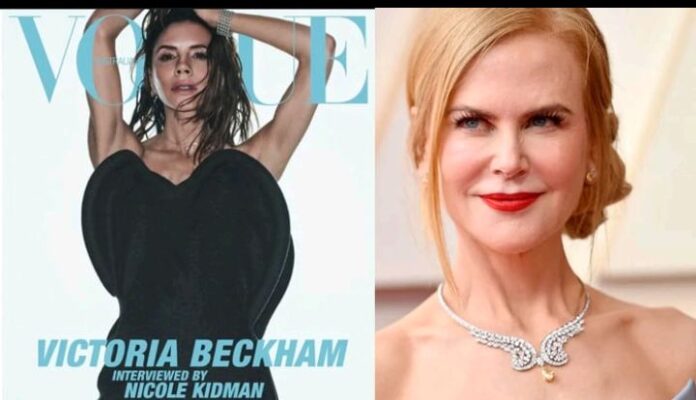 Exclusive: Nicole Kidman takes control in interview with Victoria Beckham..see more...