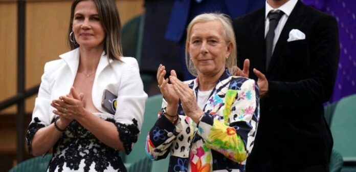 Just in: Martina Navratilova and Julia Lemigova announce they have adopted two boys...see more