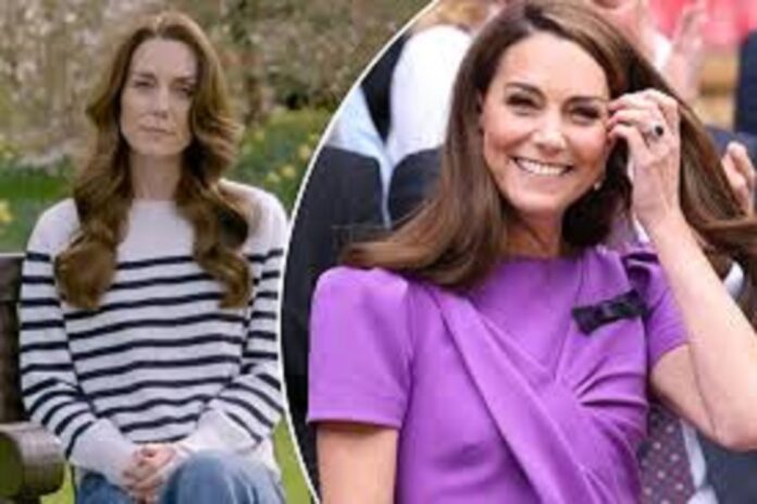 Cancer-free Kate Middleton returns to work for the first time since finishing chemotherapy