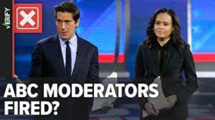 ABC has surprisingly dropped debate moderators David Muir and Linsey Davis—what’s the shocking reason behind their sudden exit? You won’t believe what we uncovered… find out!